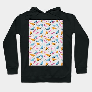 80s 90s Party Pattern Hoodie